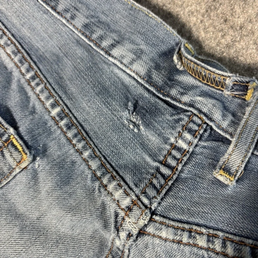 Lucky Brand 181 Jeans Mens‎ 42x32 (Fits 42X31) Relaxed Straight Y2K Blue Denim